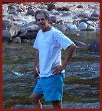 Dr. Jim Cole in the outdoors.
